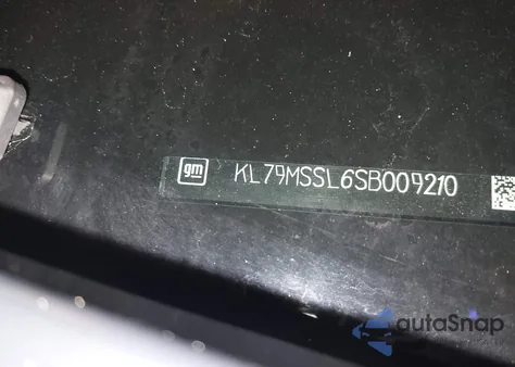 2025 Chevrolet Trailblazer Awd Activ from USA, damaged, VIN KL79MSSL6SB009210